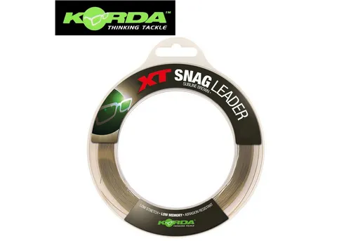 Korda Angelschnur Korda XT Snag Leader 100m - Schlagschnur, 0.55 m Länge, 0.55 mm Fadendurchmesser, (100-St)