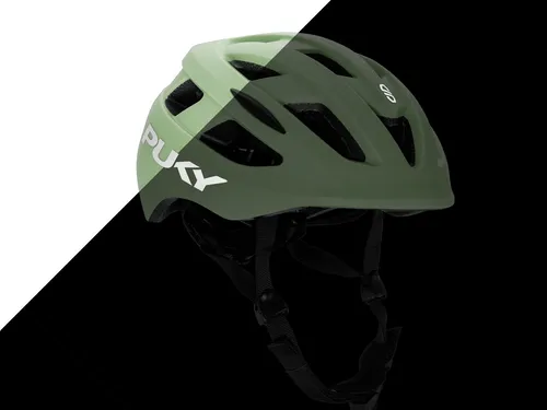 PUKY Helmet M – Kinder Fahrradhelm 54-58cm - Fahrradhelme mit optimaler Passform dank Dreh-Verstellsystem, nur 260g leicht und mit 17 Lüftungslöchern für beste Belüftung. Integriertes Licht-Modul sorgt für 360° Sichtbarkeit und Sicherheit.