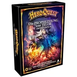 HeroQuest - Die Prophezeiung von Telor - Erweiterung - Gesellschaftsspiel für 2-5 Spieler ab 14 Jahren, mit 13 spannenden Herausforderungen und 15 detaillierten Miniaturen für unendlichen Spielspaß.
