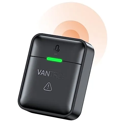 VANTRUE Kabellose Fernbedienung für Dashcams N5/N4Pro/N2X/S1 Pro/E1/E2/E3 - Praktische Fernbedienung für VANTRUE Dashcams, ermöglicht schnelle Aufnahme und Video-Sperre im Notfall. Ideal für eine sichere und einfache Nutzung während der Fahrt.