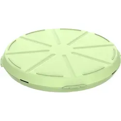 elasto Aufbewahrungssystem Pizzabox 'ToGo' - Robuste Transportbox Ø 36 cm für Unterwegs - Frischhaltedosen, umweltfreundliche und wiederverwendbare Pizzabox aus 100% recycelbarem Material, BPA-frei und spülmaschinengeeignet.