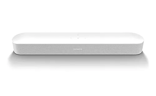 SONOS Beam (Gen2) (weiss) - Raumfüllender Sound mit Dolby Atmos, einfache Steuerung über App und Sprachassistenten
