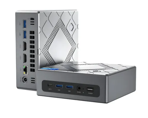 NiPoGi CK10 Mini PC | Intel Core i5-12600H | 16GB RAM | 512GB NVMe SSD | WiFi 6