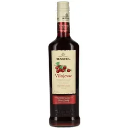 Badel Višnjevac Kirschlikör 25% Vol. 0,7l - Erleben Sie den Badel Višnjevac Kirschlikör, hergestellt aus erlesenen Maraska-Kirschen. Dieser fruchtige Likör begeistert mit intensivem Geschmack und eignet sich perfekt für Cocktails oder puren Genuss.