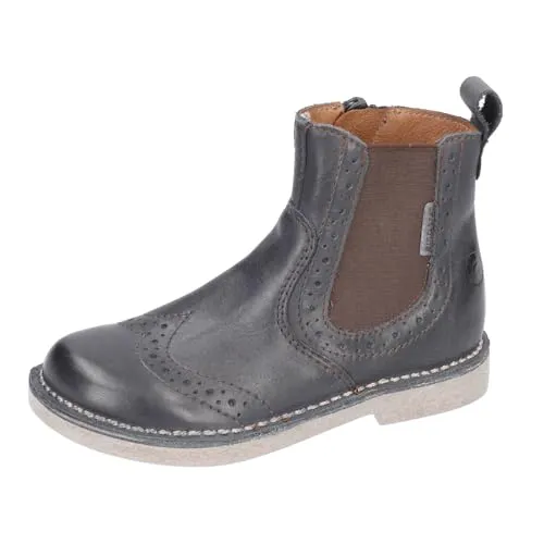 RICOSTA Dallas Stiefel für Mädchen und Jungen - Hochwertige Chelsea Boots aus echtem Leder mit bequemem Reißverschluss und mittlerer Weite, ideal für Kinderfüße. Made in Europe - für Komfort und Qualität.