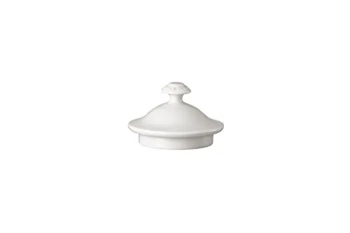 Rosenthal Maria Weiß Deckel zu Teekanne für 12 Personen - Eleganter Deckel für die Rosenthal Teekanne, perfekt für festliche Anlässe und große Gesellschaften. Hochwertiges Geschirr für stilvolles Servieren.