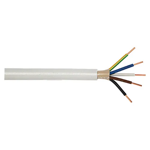 NYM-J VDE Stromkabel 10m 5x1,5mm² - Elektrische Kabel & Leitungen – Hochwertiges Feuchtraumkabel mit Temperaturbeständigkeit von -40°C bis +70°C, ideal für sichere Installationen in verschiedenen Umgebungen.