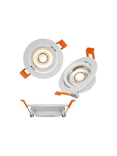 Innr - ceiling recessed spot light - LED - 4.3 W - warm white light - 2700 K - white