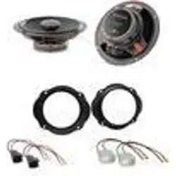 Focal ICU165 Koaxial Lautsprecher 2-Wege Einbauset für Ford - Hochwertige Lautsprecher für Ford-Modelle, ideal für klaren Sound. Inklusive Lautsprecherringe und Adapterkabel für einfachen Einbau.