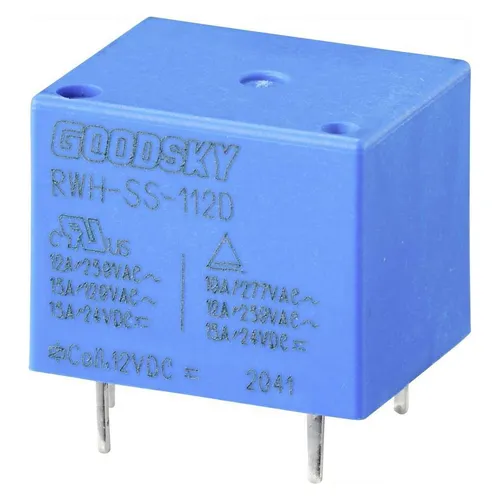 Goodsky 12V RWH Series 12A SPDT Printrelais (2347589)