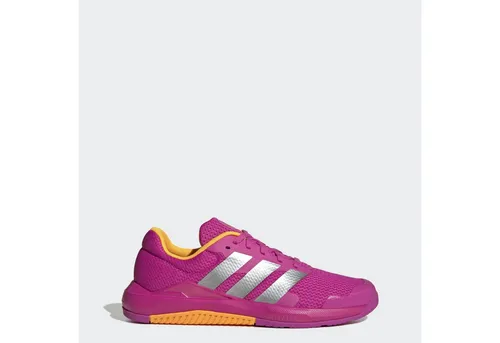 adidas Performance DROPSET BASE rosa 37 1/3 EU - Sportlicher Fitnessschuh in Semi Lucid Fuchsia mit robustem Textilobermaterial. Ideal für dein Training, bietet optimalen Halt und Komfort. Bitte eine Größe größer bestellen!