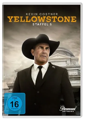 Yellowstone - Staffel 5 DVD NEU OVP - Beliebte Serie auf DVD, ideal für Fans von packenden Western-Dramen. Erlebe die spannenden Geschichten der Dutton-Familie in der 5. Staffel!