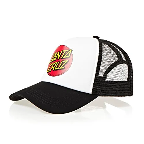 Santa Cruz Kinder Kappe Classic Dot Cap - Baseballkappe für Jungen, stylisches Design mit auffälligem Dot-Logo für coolen Look und besten Tragekomfort.