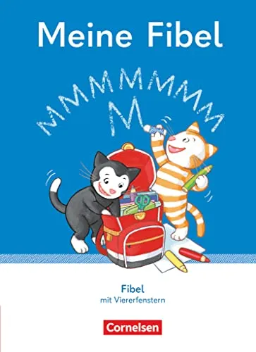 Meine Fibel - Ausgabe 2022 - 1. Schuljahr - Schulbuch mit Viererfenster, Lernstandsheft und Anlauttabelle, ideal zur Förderung der Lesekompetenz im ersten Schuljahr.
