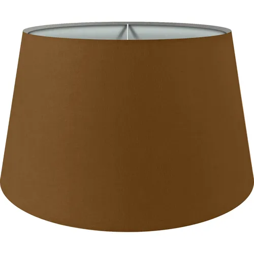 Premium Lampenschirm XXL für Tisch- und Stehlampe, Braun - Moderne Lampenschirme aus hochwertigem Stoff, passend für E27/E14, ideal zur individuellen Raumgestaltung.