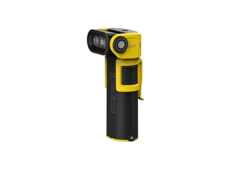 Ledlenser Feuerwehr-Winkelleuchte (502040) - Taschenlampe mit flexibler Lichtausrichtung, ideal für Einsatzkräfte und Notfälle, robust und zuverlässig.