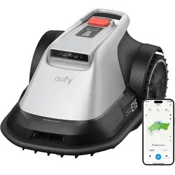 eufy Robotic Lawn Mower E15 - Kabelloser Mähroboter für 800 m² - Mähroboter für effizientes Rasenmähen ohne Begrenzungskabel. Steuerung per eufy App und Sicherheitsfunktion beim Anheben. Ideal für einen gepflegten Garten.