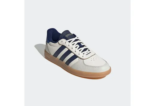 adidas Sportswear BREAKNET SLEEK Sneaker – Sportlich und stylish in Weiß - Sneaker in Größe 38 2/3 EU, aus hochwertigem Leder und Synthetik, ideal für Sport und Freizeit mit optimaler Passform und Gummisohle für besten Halt.
