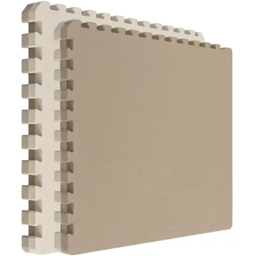 eyepower 4cm dicke Fitnessmatte Puzzle - 1 Tatami Matte 90x90 - Trainingsmatten mit 4 cm dickem EVA Schaumstoff, ideal als Fallschutz- und Abwurfmatte für Indoor und Outdoor. Wasserfest, unendlich erweiterbar und wendbar in zwei Farben – perfekt für jedes Training!