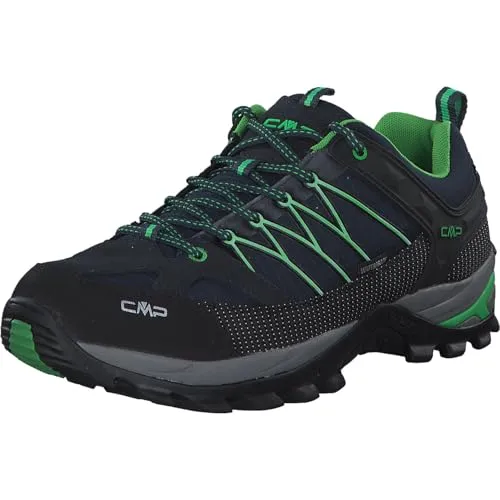 CMP Herren Rigel Low Shoe WP – Trekking- & Wanderhalbschuhe für Jungen - Wasserfeste Membran CLIMAPROTECT und maximale Stabilität durch TPU-Einsatz – ideal für Abenteuer in der Natur!