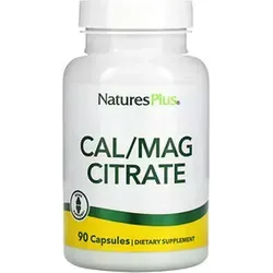 Natures Plus CAL/MAG Citrate - 90 veg. Kapseln