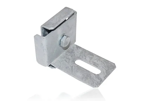Gabiona Zaunverbinderset 2er Set KLAMMER mit ZAUNHALTER 5 x 5 Zaun-Halter Gabione, Aluminium, (2er Set KLAMMER mit ZAUNHALTER 5 x 5 Zaun-Halter Gabione, Aluminium)