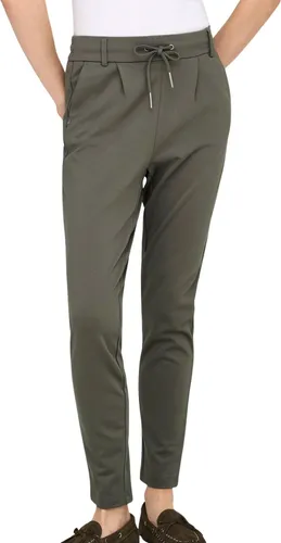 ONLY Sweathose POPTRASH mit Stretch in Smokey Olive XS/34 - Bequeme Sweatpants aus 63% Viskose, ideal für lässige Outfits. Hochwertiger Gummibund und krempelbare Beinabschlüsse bieten optimalen Tragekomfort.
