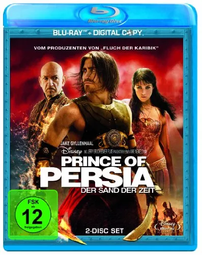 Prince of Persia: Der Sand der Zeit [Blu-ray] - Abenteuerfilm mit fantastischen Effekten, freigegeben ab 12 Jahren, erlebe die epische Reise durch Zeit und Raum.