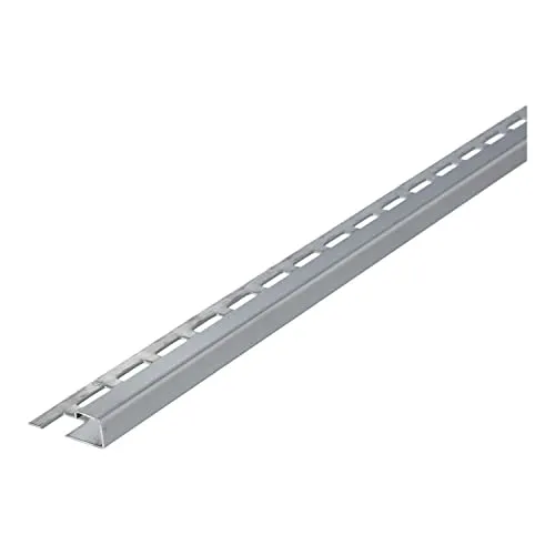 BTEC Fliesenschiene Edelstahl V2A gebürstet 2,50 m - Robuste Fliesenschiene mit Quadratprofil für perfekten Halt. Langlebige Markenqualität, ideal für den einfachen Einbau und Zuschnitt. Widerstandsfähig gegen chemische Einflüsse.