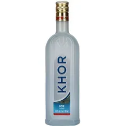 Khortytsa KHOR ICE Vodka 40% Vol. 0,7l – Klar und Frisch - Erleben Sie den Khortytsa KHOR ICE Vodka in 0,7l. Mit 40% Vol. bietet er eine klare, neutrale Note, ideal für puren Genuss oder Cocktails. Perfekt für jede Hausbar!