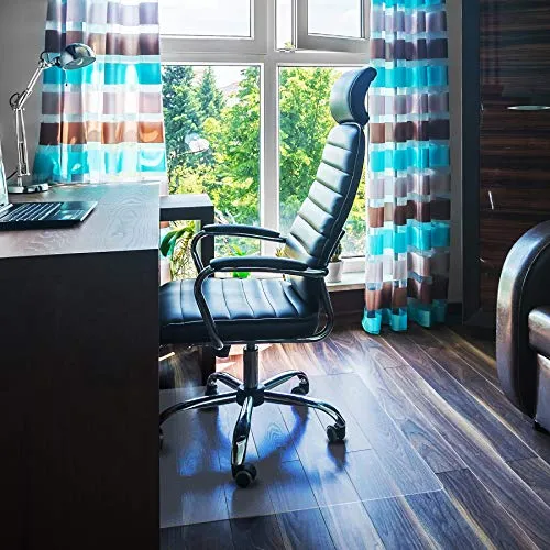Floortex Bodenschutzmatte | Ultimat 120 x 100 cm | TÜV Zertifiziert - Premium Bodenschutzmatte aus Polycarbonat für harte Böden, transparent und langlebig. Schützt vor Abnutzung, ideal für Allergiker und umweltfreundlich.