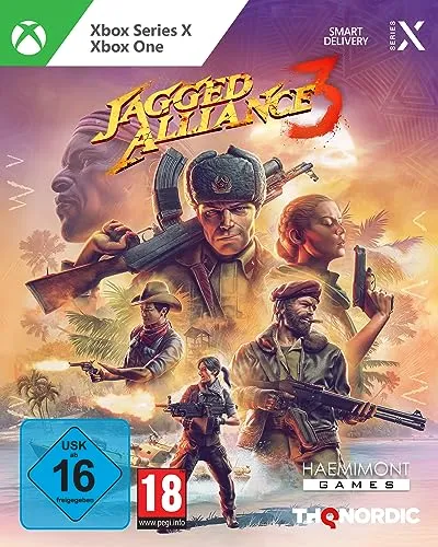 THQ Jagged Alliance 3 - PC- & Videospiele, strategisches Taktikspiel in einer von Chaos geprägten Nation mit spannenden Herausforderungen und tiefgreifenden Entscheidungen.