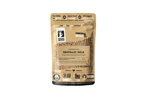Bremer Gewürzhandel Gewürz Senfkörner gelb, ganz, 150 g