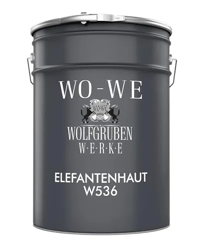 WO-WE Elefantenhaut Tapetenschutz Wandschutz Farbe | Transparent - 10L