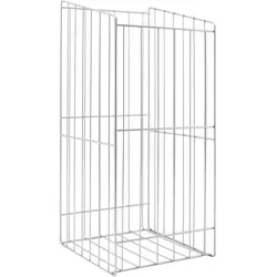 Vauth-Sagel VS Allzweckkorb Schräg Längsmaschig 244 x 360/450 x 270 mm - Vielseitiger Stahldrahtkorb mit schrägen Längsmaschen für optimale Stabilität und ansprechendes Design. Ideal zur Organisation von Gegenständen im Haushalt oder Büro.
