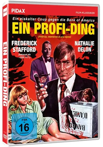 Ein Profi-Ding * DVD Action Krimi Frederick Stafford und Nathalie Delon * Pidax