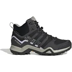 adidas Terrex Swift R2 GTX Wanderschuhe für Damen - Wasserdichte Trail-Wanderschuhe mit Speed-Lacing System für optimalen Halt und Continental Gummi-Außensohle für besten Grip auf nassen Untergründen.