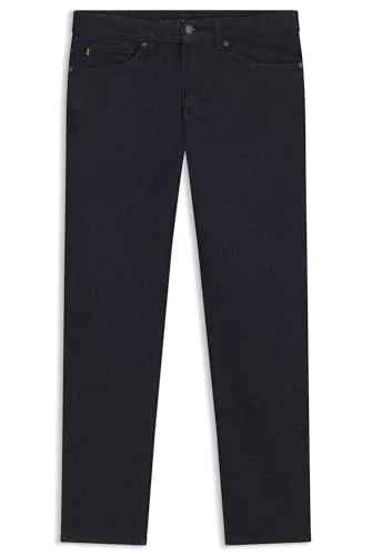 BOSS ORANGE 5-Pocket-Jeans "Re Maine" für Herren - Hochwertige Herren-Jeans in Dunkelblau mit 5-Pocket-Form und robustem, elastischem Material. Ideal für vielseitige Freizeitlooks und pflegeleicht dank Maschinenwäsche.
