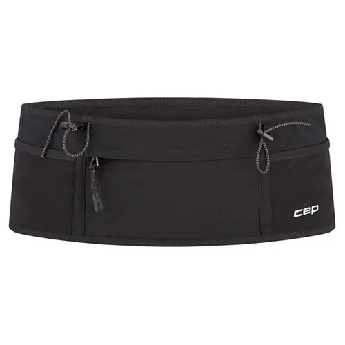CEP Pro Run Hydration Belt - Hüfttasche Gr XS/S grau/schwarz - Elastischer Laufgürtel mit zahlreichen Fächern und praktischem Nummernhalter. Ideal für Trail- und Roadrunning. Entdecken Sie weitere hochwertige Produkte von CEP bei Bergfreunde.de!