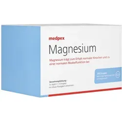 medpex Magnesium Dragees 40mg 200 St