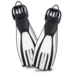 Geräteflosse Tauchflosse Tree weiß/schwarz XL - Flossen für Taucher, ergonomisches Design und optimale Kraftübertragung für ein müheloses Schwimmen