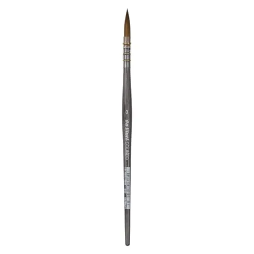da Vinci Pinsel COLINEO Verwaschpinsel, Serie 442 Gr. 0 - Schreibwaren: Hochwertiger Verwaschpinsel mit feinen Spitzen für exakte Farbverläufe, ideal für Aquarell und Gouache auf Leinwand und Papier.