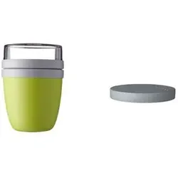Mepal Lunchbox Lunchpot Switch Ellipse - Brotdosen: Wandelbare Lunchbox mit auslaufsicherem Combi-Deckel, ideal für Joghurt und Müsli, mikrowellen- und gefriergeeignet, 100% BPA-frei und langlebig.