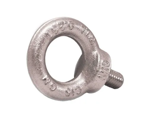 STANKE Ringschrauben M6 Gewinde Ösenschraube 15 Stück, (15 St), galvanisch verzinkt
