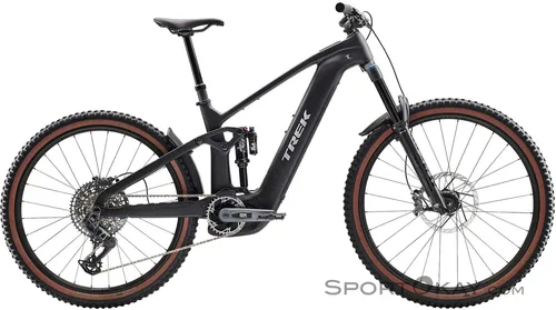 Trek Rail+ 9.8 Gen 5 AXS 800Wh 29'' E-Bike in Schwarz - Größe L - E-Bike der Kategorie E-Bikes, ausgestattet mit einem leistungsstarken 800Wh Akku für lange Fahrten und einer innovativen AXS Schaltung für nahtloses Schalten.