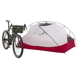 MSR Hubba Hubba Bikepack 2 – Leichtes Campingzelt für Radfahrer - Zelt für Radreisen, nur 1,4 kg leicht und wasserdicht; ideal für minimalistische Abenteurer.