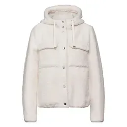 Street One Damen Teddy-Jacke mit Kapuze