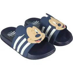 Disney Mickey Mouse Badeschlappen Hausschuhe für Strand & Zuhause 33 - Blau - 33