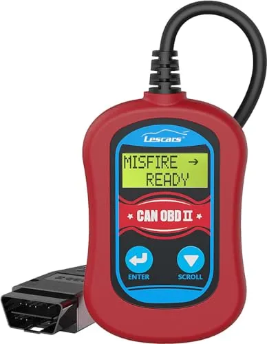 Lescars Kfz Diagnosegerät: OBD2-Diagnosegerät zum Auslesen und Löschen von Fehlercodes (OBD2 Fehler löschen, Kfz Fehler, Auslese)
