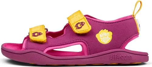 Affenzahn Sandale Vegan Airy - Leicht & Rutschfest für den Sommer - Wanderschuhe für Kinder, 100% vegan, mit flexiblem Design und schnellem Klettverschluss für einfaches An- und Ausziehen. Ideal für kleine Entdecker!